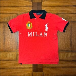 Polo Ralph Lauren Red Milan Jersey